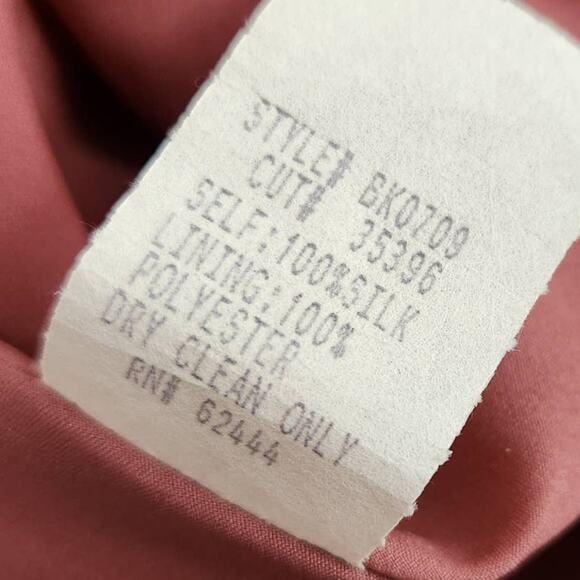 Nicole Miller Silk Halter Open Back Hi Low Dress - Picture 6 of 7